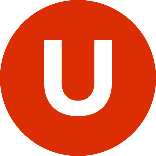 Letter u Generic color fill icon