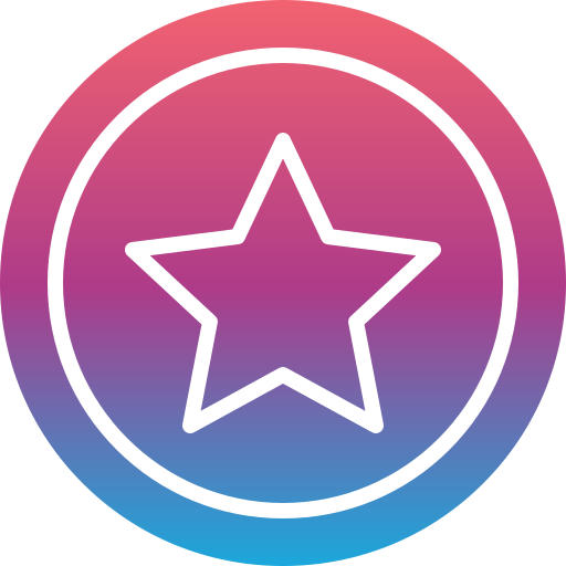 Star Generic gradient fill icon