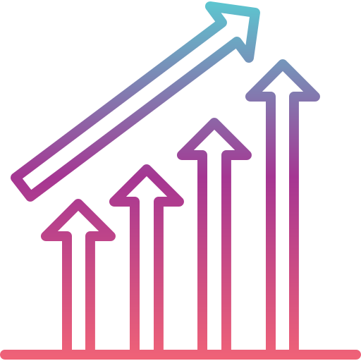 Improve Generic gradient outline icon