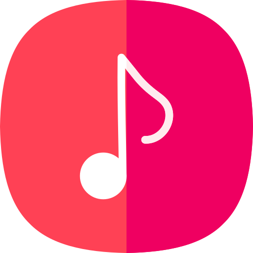 Joga o ícone do logotipo de vetor. modelo de design de ícone de vídeo.  reprodutor de música