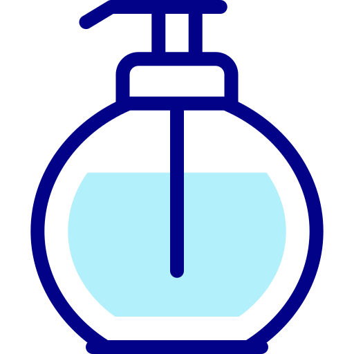 Spray Bottle Detailed Mixed Lineal Color Icon