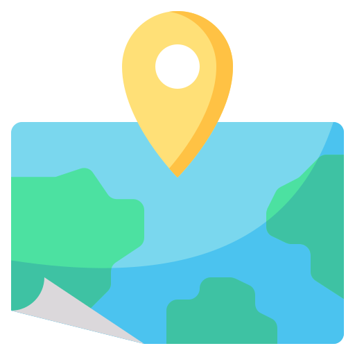 mapa icono gratis