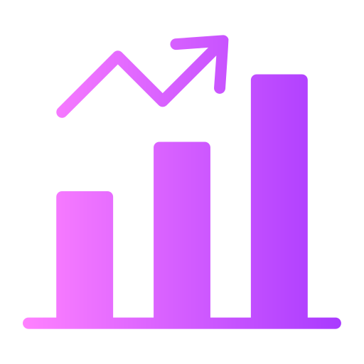 Chart Generic gradient fill icon