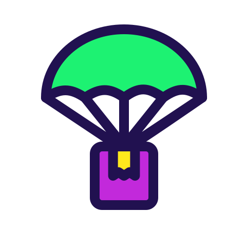 entrega de paquetes icono gratis