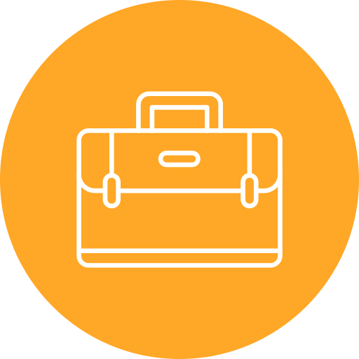 maletín icono gratis