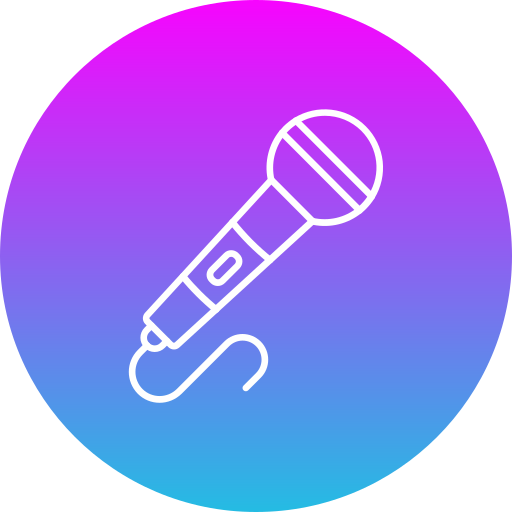 Microphone Generic gradient fill icon