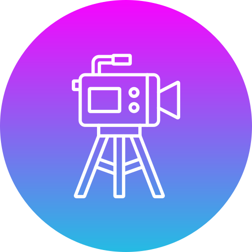 camara de video icono gratis