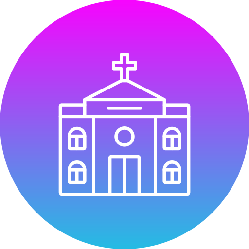 Church Generic gradient fill icon