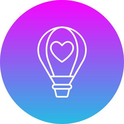 globo aerostático icono gratis