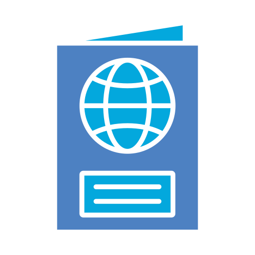 passeport Icône gratuit passeport Icône gratuit