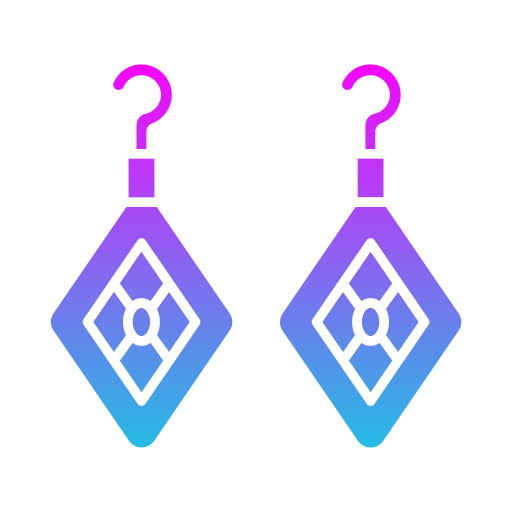 des boucles d'oreilles Icône gratuit