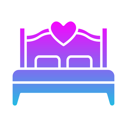 cama matrimonial icono gratis