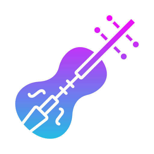 violín icono gratis