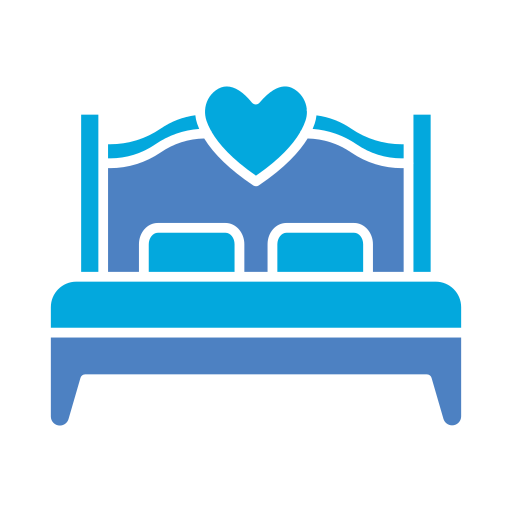 cama matrimonial icono gratis