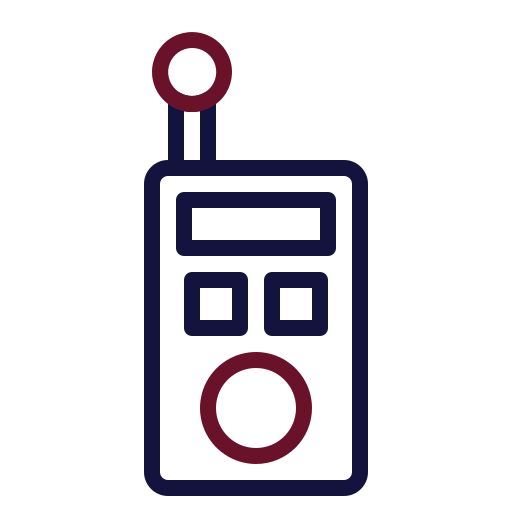 talkie walkie Icône gratuit talkie walkie Icône gratuit