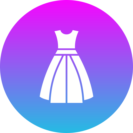 Wedding Dress Generic gradient fill icon