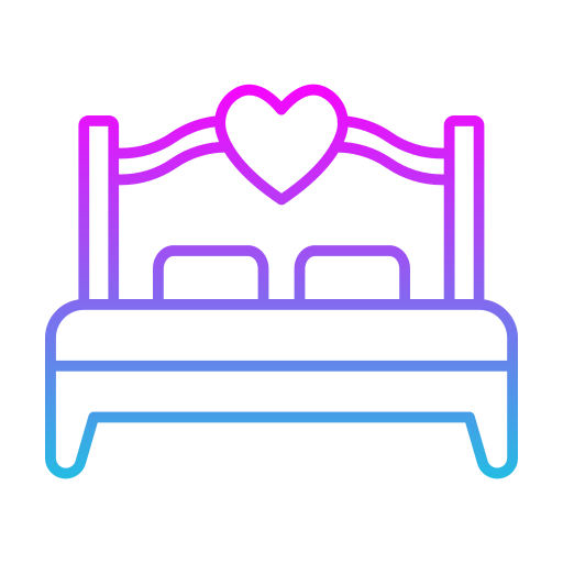 cama matrimonial icono gratis