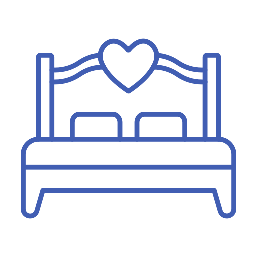 cama matrimonial icono gratis