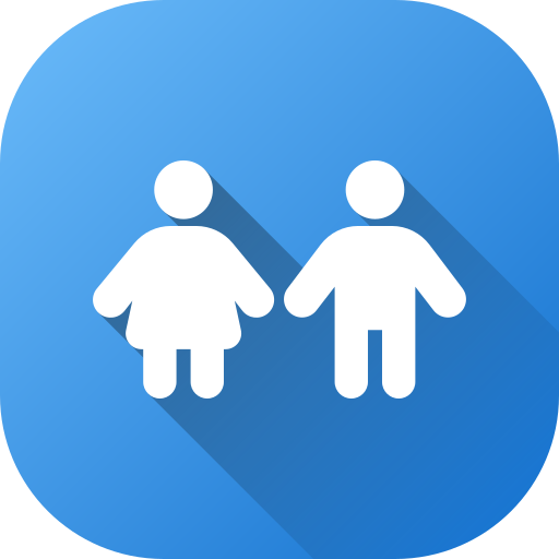 garçon et fille Icône gratuit garçon et fille Icône gratuit