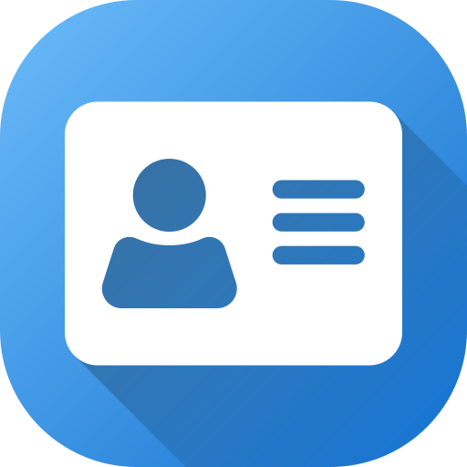 tarjeta de identificación icono gratis