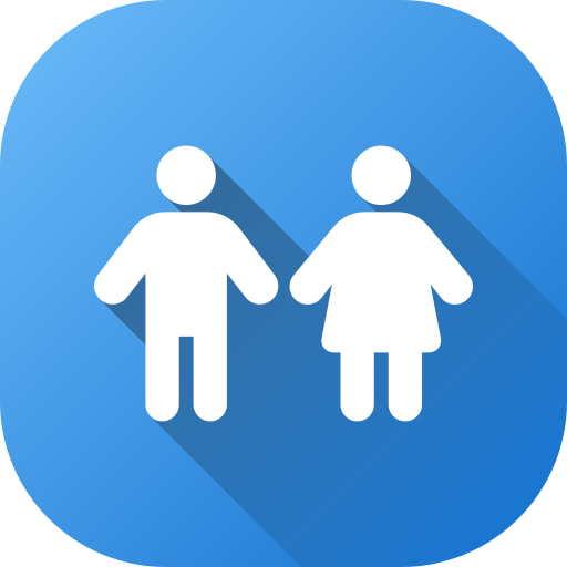 hombre y mujer icono gratis