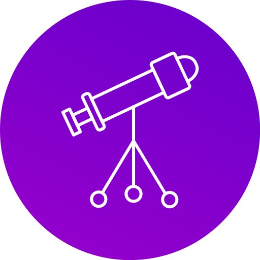 Telescope free icon