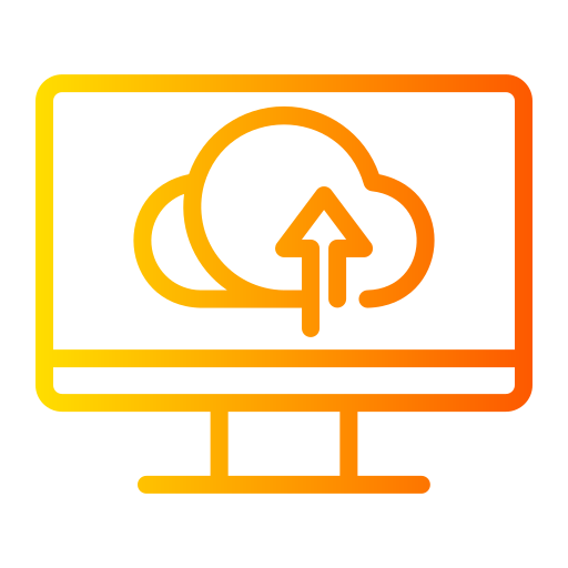computación en la nube icono gratis
