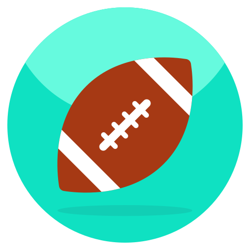 rugby icono gratis