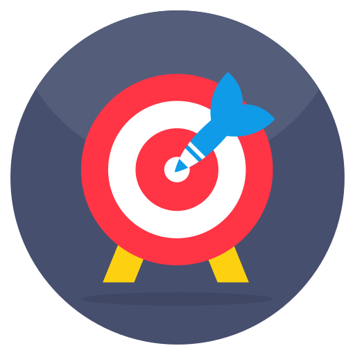 Dartboard free icon