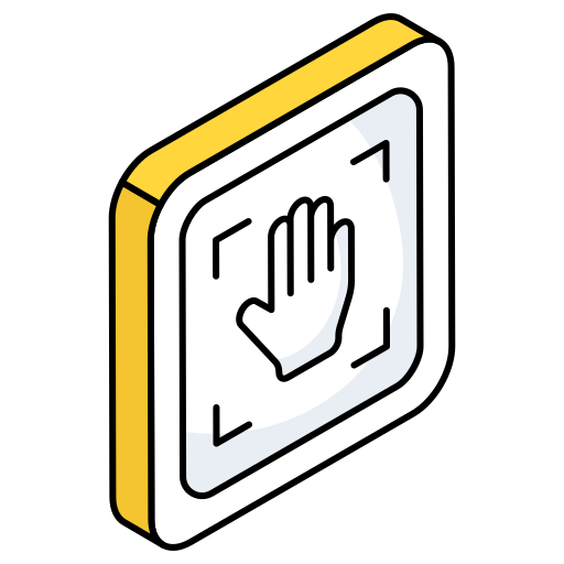 Hand recognition - Free security icons