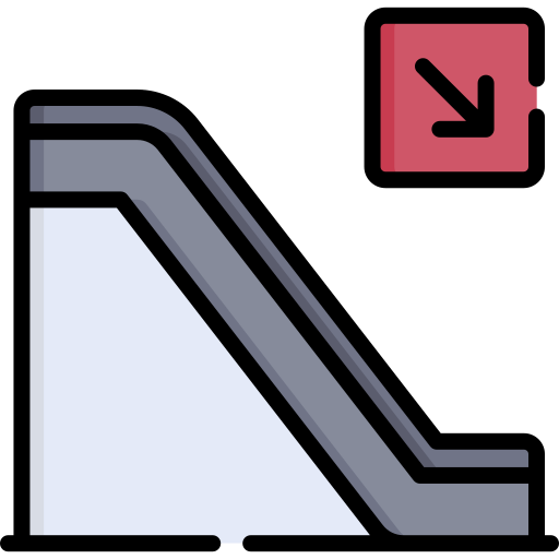 rolltreppe kostenlos Icon