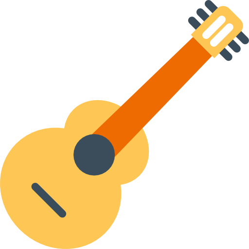 guitarra acustica icono gratis