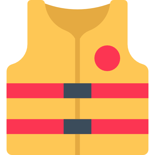 Lifejacket Special Flat icon