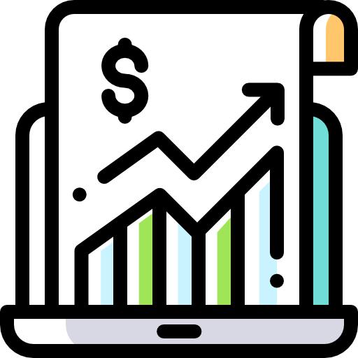 mobile device sales chart clipart