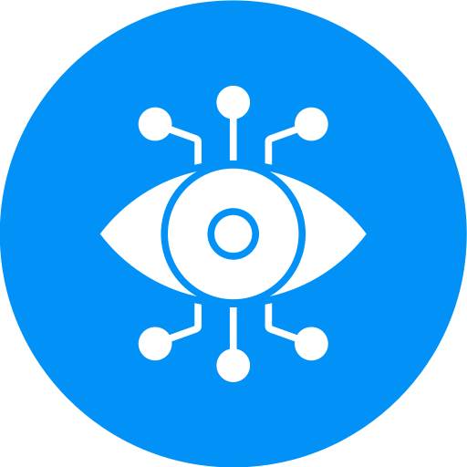 visión icono gratis