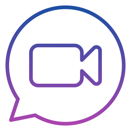 videollamada icono gratis