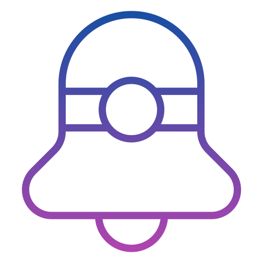 campana de notificación icono gratis