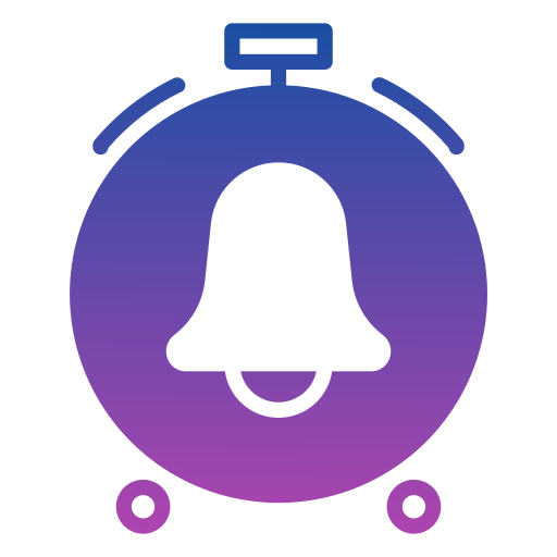 Alarm free icon