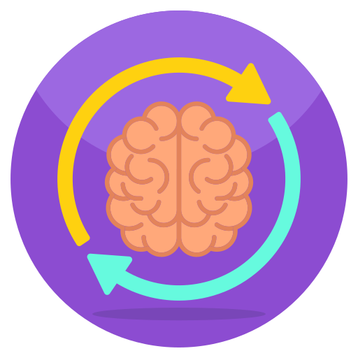 brain process icono gratis