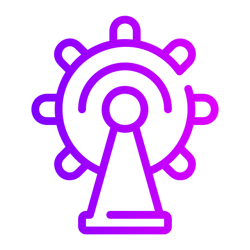 grande roue Icône gratuit