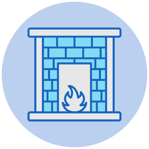 Fire place Generic color lineal-color icon