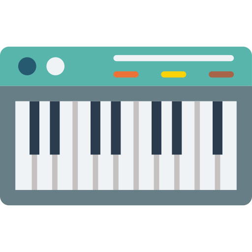 Piano Generic color fill icon