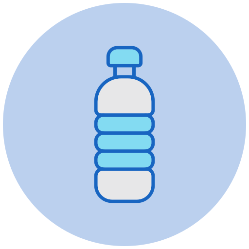 Water bottle Generic color lineal-color icon