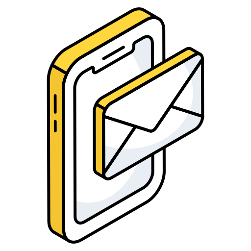 Mobile mail free icon Mobile mail free icon