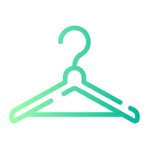 Clothes hanger Generic gradient outline icon