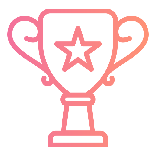 Trophy Generic gradient outline icon