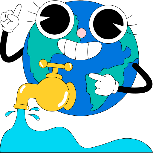 World Water Day free sticker World Water Day free sticker