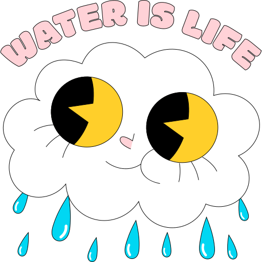 World Water Day free sticker