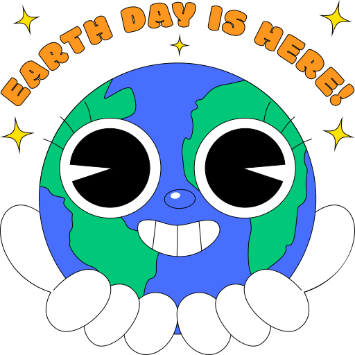 earth day kostenlos Sticker earth day kostenlos Sticker