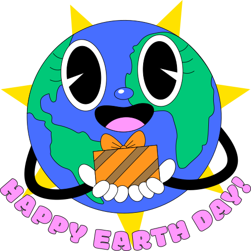 earth day gratuit sticker earth day gratuit sticker